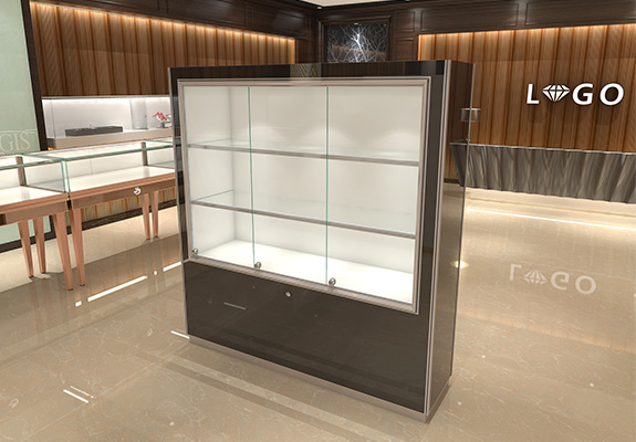 玻璃陳列展示柜 靠墻柜子展示柜 玻璃櫥窗柜