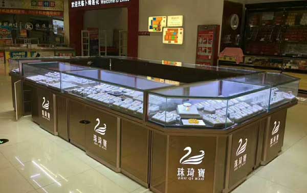 轉角展示柜臺