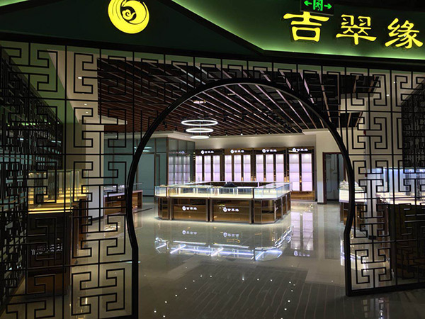 珠寶展示柜設(shè)計,玻璃珠寶展示柜